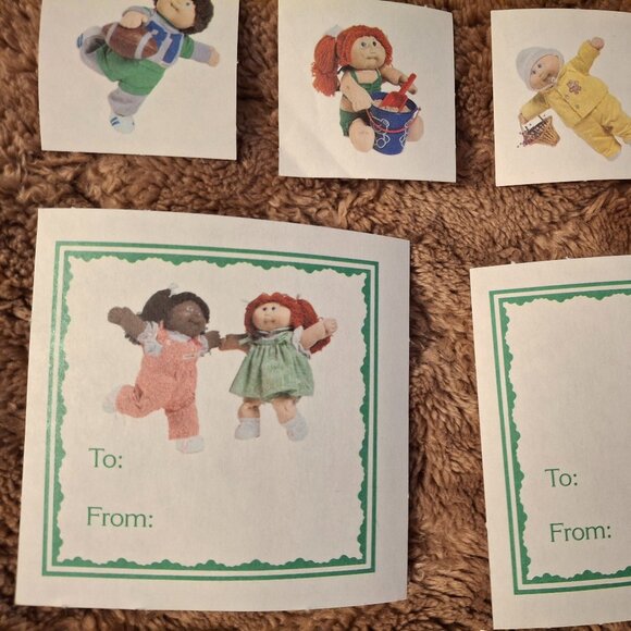 20x Vintage RARE Cabbage Patch Kids Stickers – NEVER USED - Picture 5 of 14